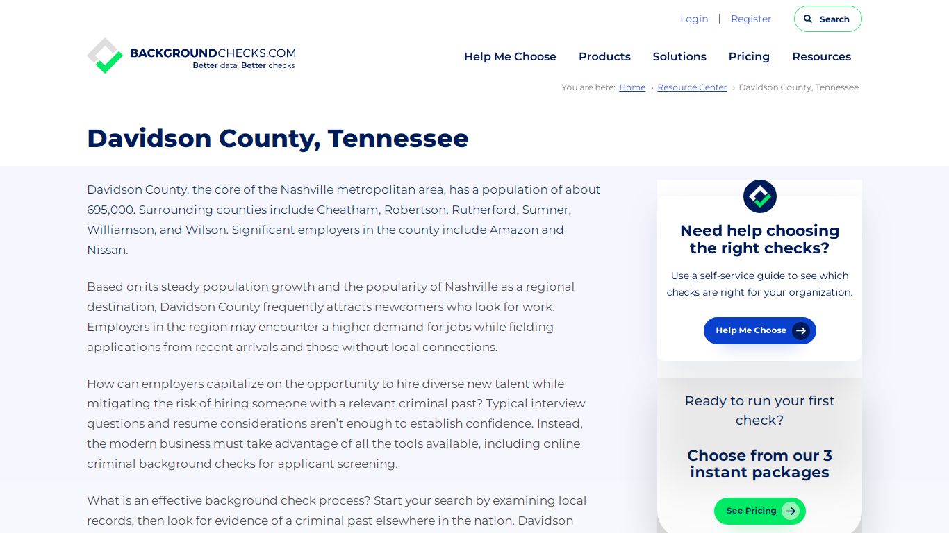 Davidson County Tennessee | County Court Records